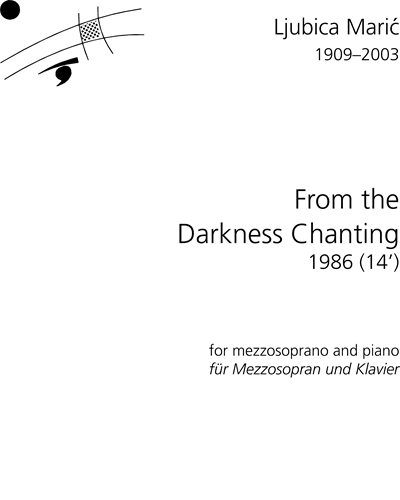 From the Darkness Chanting — Ljubica Maric