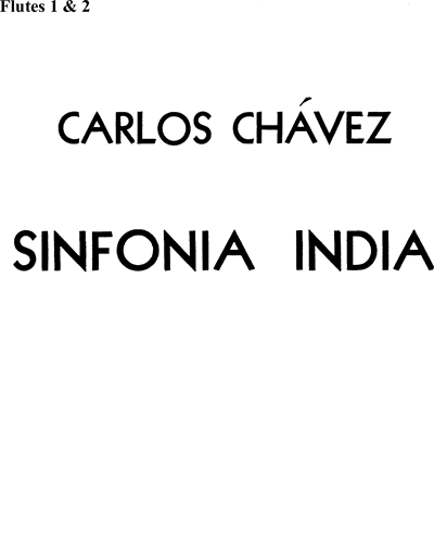 Sinfonia India — Carlos Chávez
