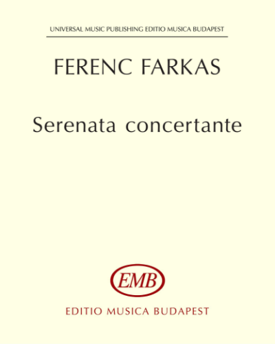 Serenata concertante — Ferenc Farkas