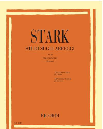 Studi sugli arpeggi per clarinetto, op. 39 — Robert Stark