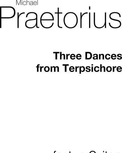 Three Dances (from "Terpsichore") — 普雷托里乌斯