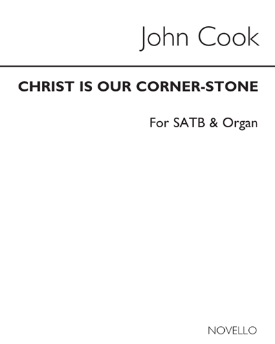 Christ Is Our Corner-stone — Don Cook
