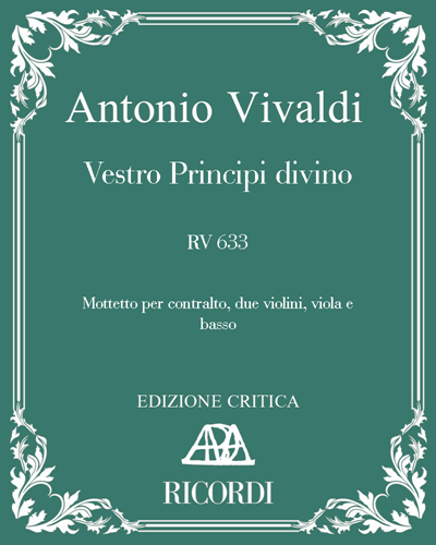 Vestro Principi divino RV 633 — Antonio Vivaldi