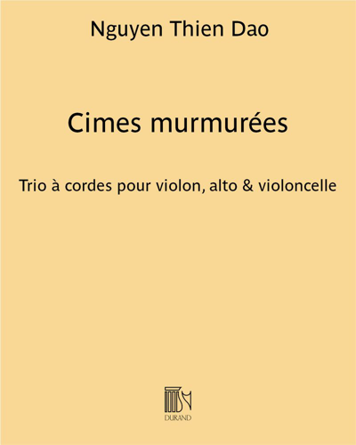 Cimes murmurées — 阮善道