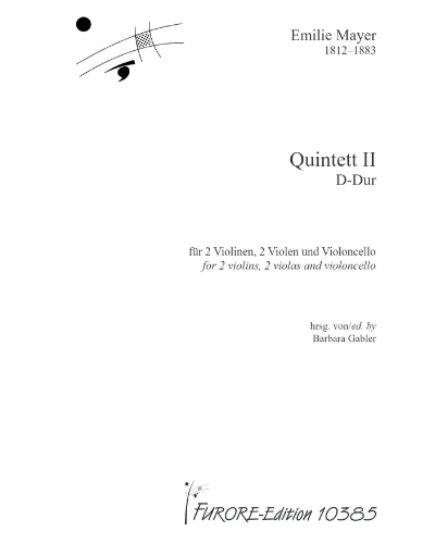 Quintet No. 2 in D major — Emilie Mayer