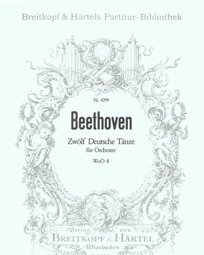 Twelve German Dances, WoO 8 — 贝多芬