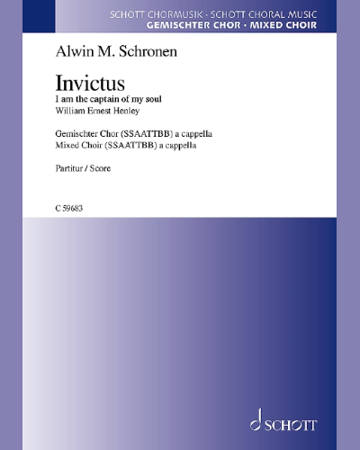 Invictus — Alwin Michael Schronen