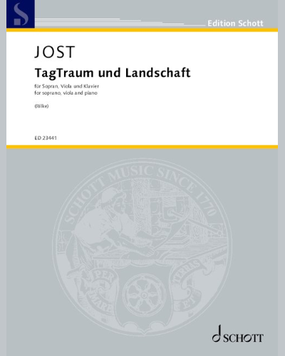 TagTraum und Landschaft — Christian Jost