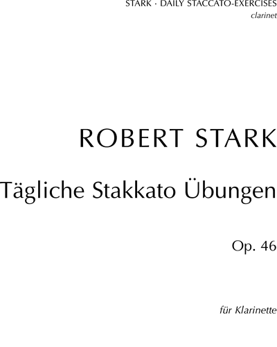 Daily Staccato Exercises, op. 46 — Robert Stark