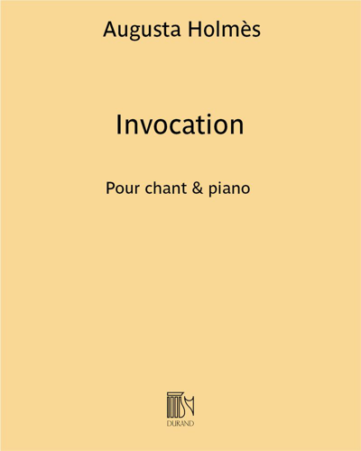 Invocation — Augusta Holmès