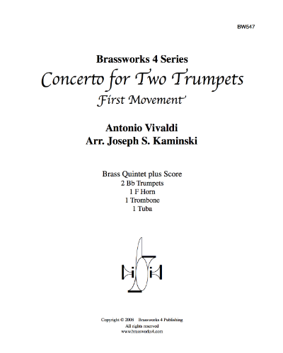 Concerto for 2 Trumpets, Movement 1 — 维瓦尔第