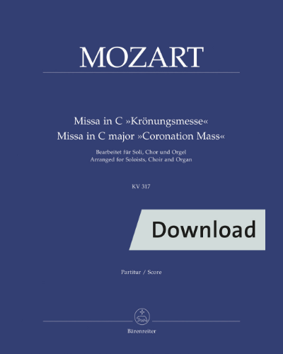 Missa in C major K. 317 "Coronation Mass" — 莫扎特