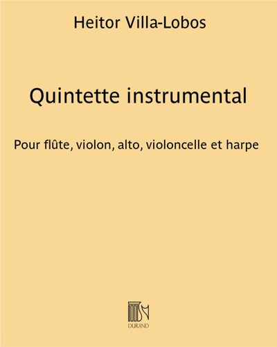 Quintette instrumental — 维拉-洛博斯