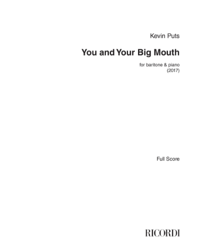 You and Your Big Mouth — Kevin Puts