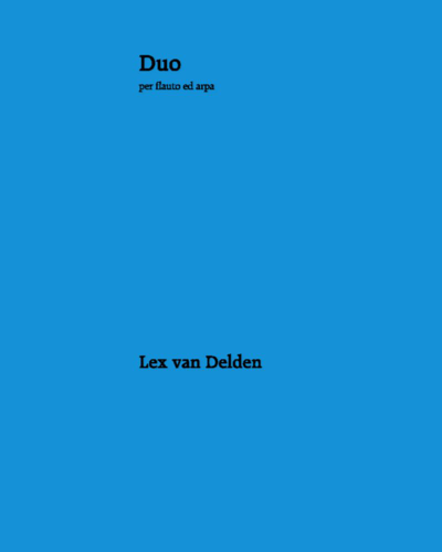 Duo — Lex van Delden