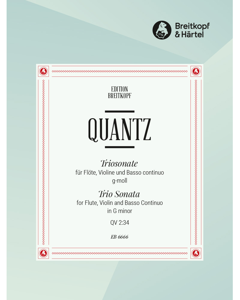 Triosonate in G minor, QV 2:34 — 匡茨