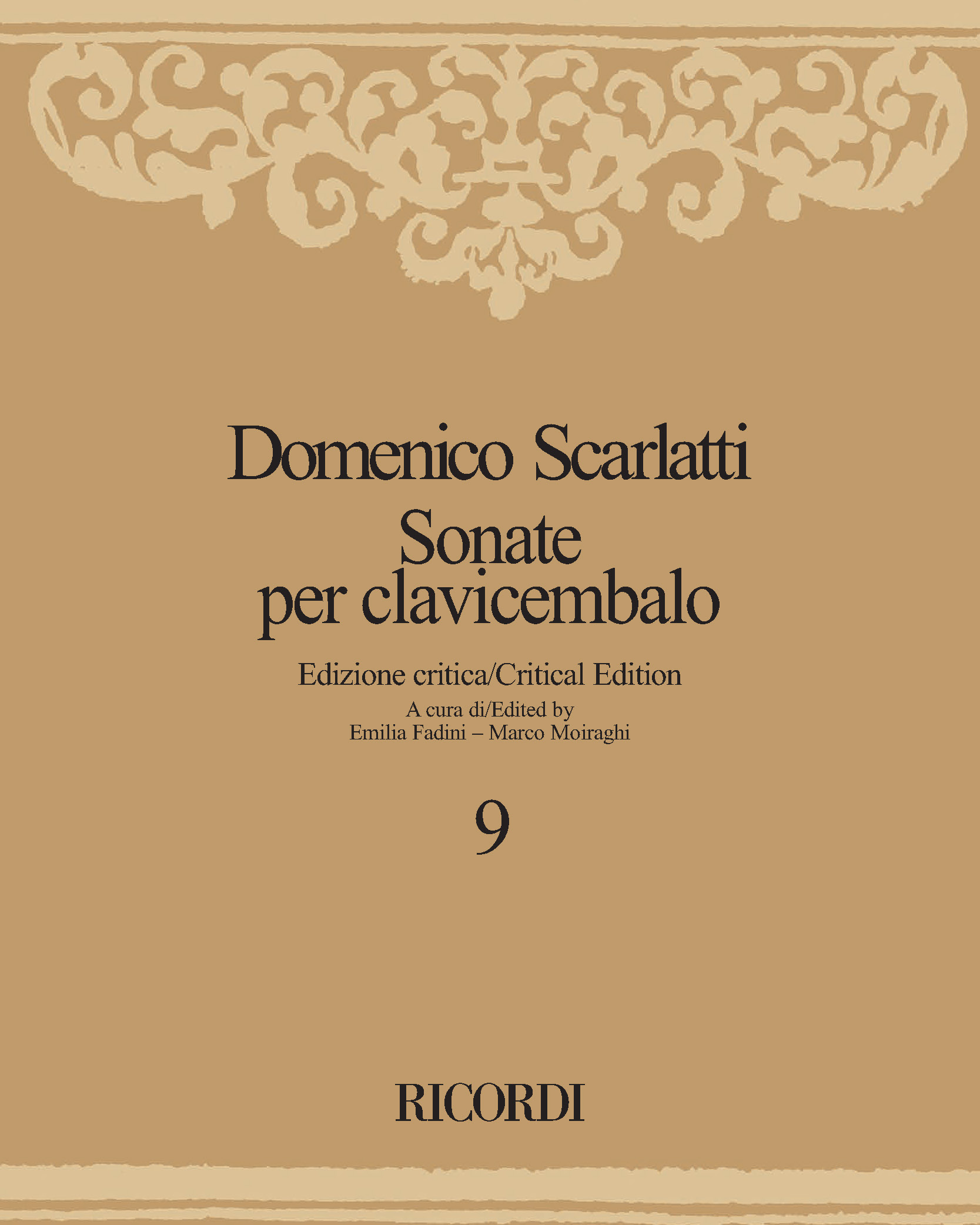 Sonata for Harpsichord, Vol. 9 — 亚历山德罗·斯卡拉蒂