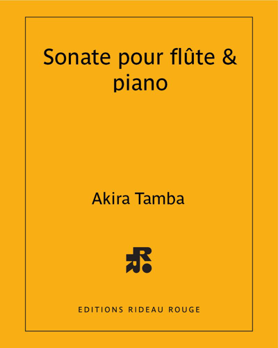 Sonata for Flute and Piano — Akira Tamba