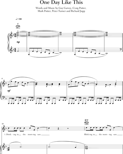One Day Like This — Elbow