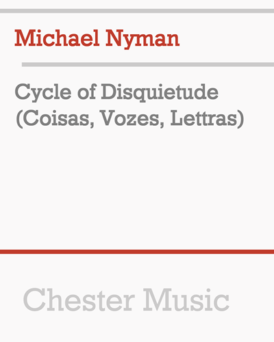 Cycle of Disquietude (Coisas, Vozes, Lettras) — 尼曼