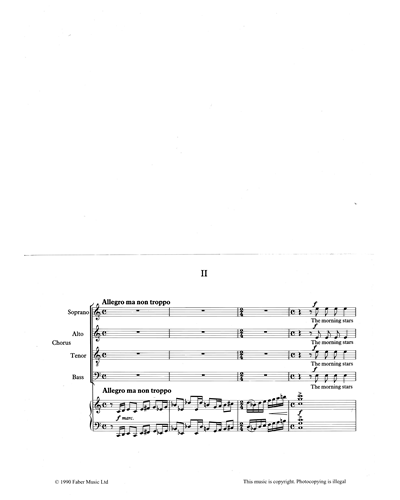 The Morning Stars (from 'The Company of Heaven') — 布里顿