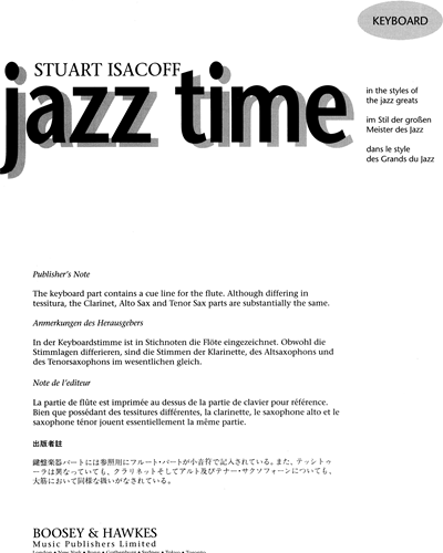Jazz Time — Stuart Isacoff