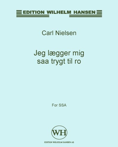 Jeg lægger mig saa trygt til ro — 尼尔森