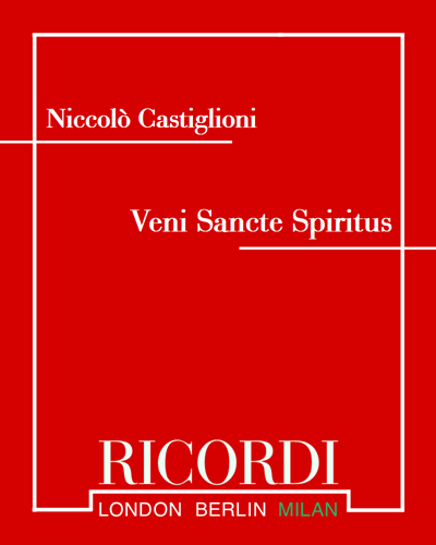 Veni Sancte Spiritus — Niccolò Castiglioni