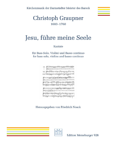 Jesus, führe meine Seele — Christoph Graupner