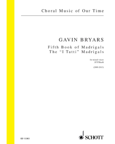 Fifth Book of Madrigals ("I Tatti") — 加文·布赖尔斯
