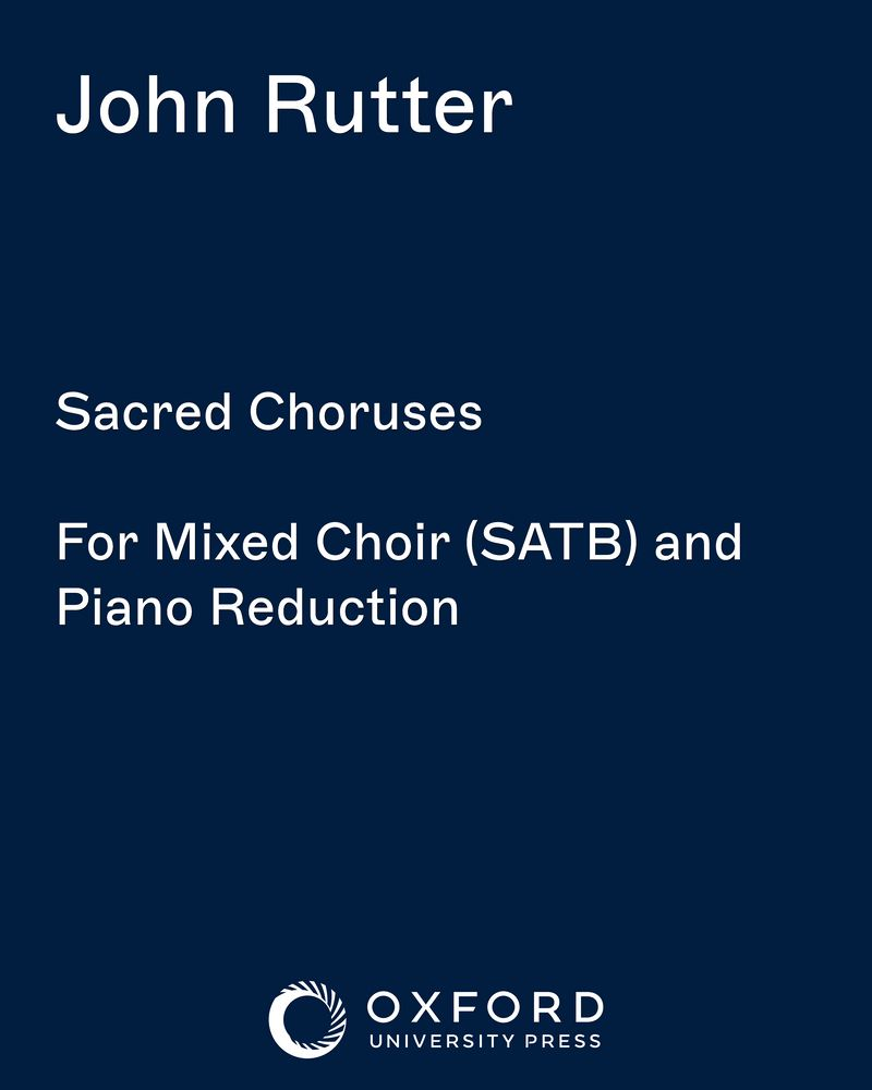 Sacred Choruses — 约翰·拉特