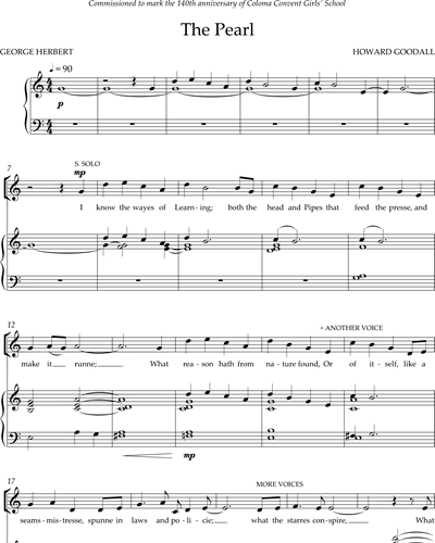 The Pearl — Howard Goodall