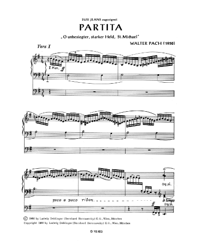 Partita — Walter Pach