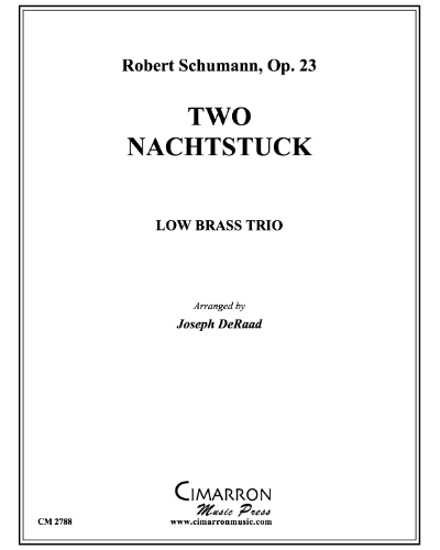 Two Nocturnes, op. 23 — 舒曼