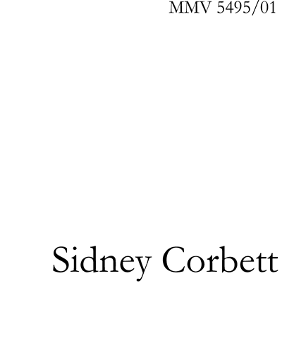Concerto for Trombone and Orchestra — Sidney Corbett