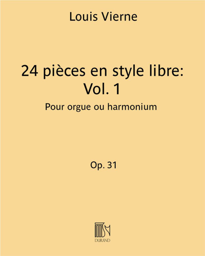 Twenty-four Pieces in Free Style, op. 31, Vol. 1 — 维埃纳