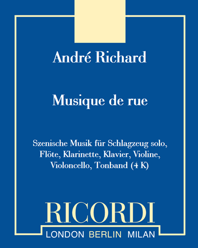 Musique de rue — André Richard