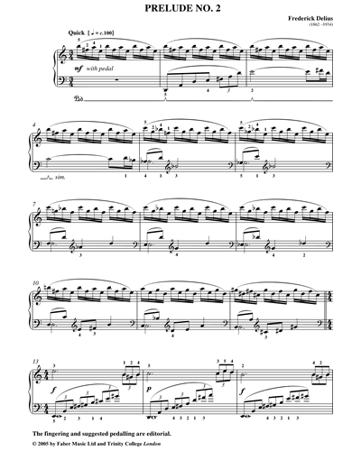 Prelude No. 2 — 戴留斯