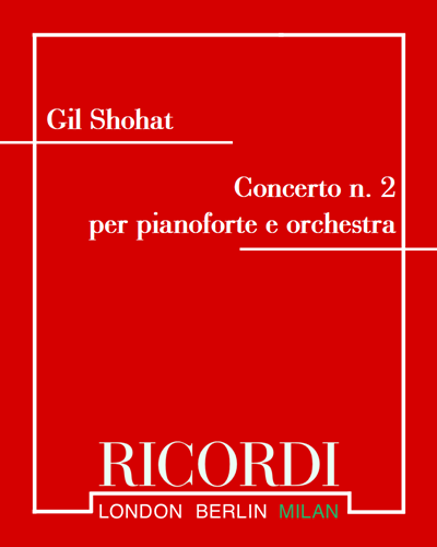 Piano Concerto No. 2 — Gil Shohat