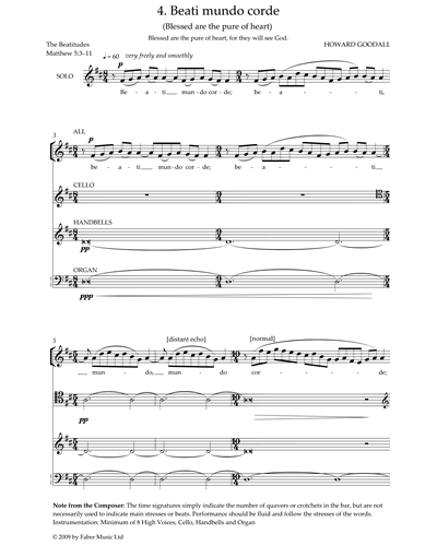 Beati Mundo Corde — Howard Goodall