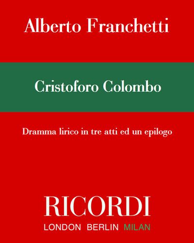 Cristoforo Colombo — Alberto Franchetti