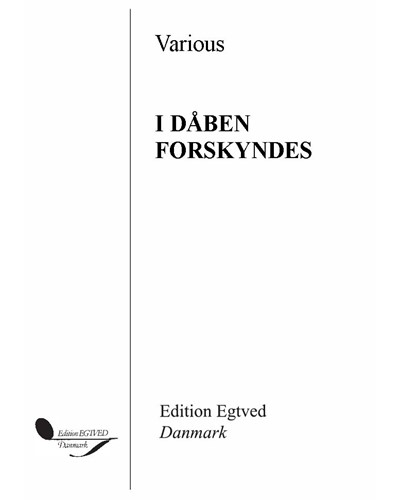 I dåben forskyndes — 合集