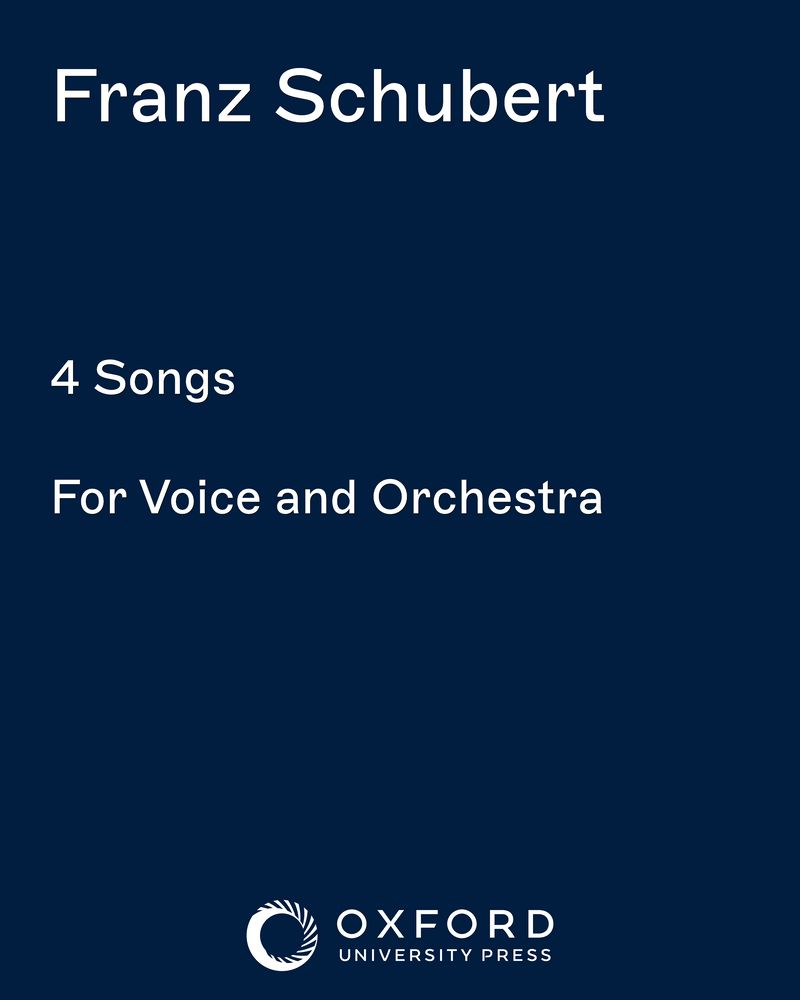 Four Songs — Franz Schubert