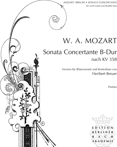 Sonata Concertante in B-flat major, K. 358 — Wolfgang Amadeus Mozart