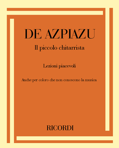 Il piccolo chitarrista — José de Azpiazu