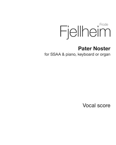 Pater Noster — Frode Fjellheim