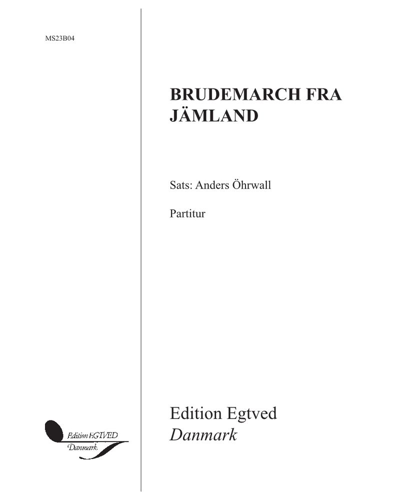Brudemarch fra Jämtland — Anders Öhrwall