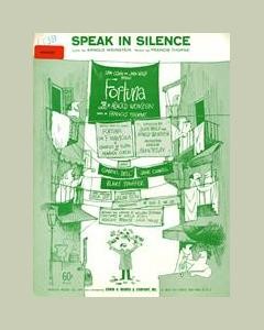 Speak In Silence (from 'Fortuna') — Francis Thorne