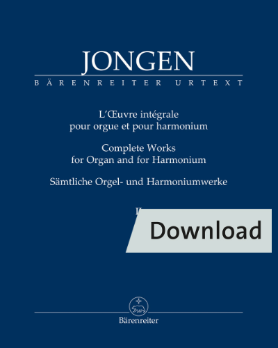 Complete Works for Organ and for Harmonium, Vol. 2 — Joseph Jongen
