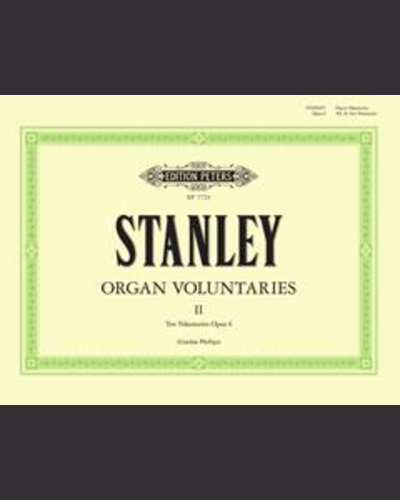 10 Voluntaries Op.6 — John Stanley